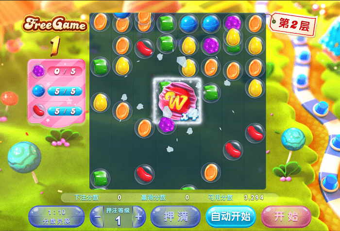 糖果派对3游戏关卡玩法与爆分前兆攻略