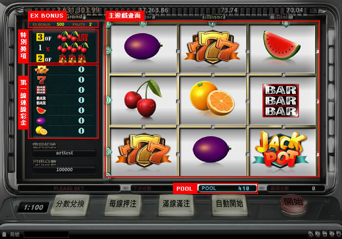 BB电子疯狂水果盘游戏画面